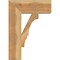 Ekena Millwork Balboa Block Rough Sawn Bracket, Western Red Cedar, 6"W x 20"D x 28"H BKT06X20X28BOA05RWR - alternate 2